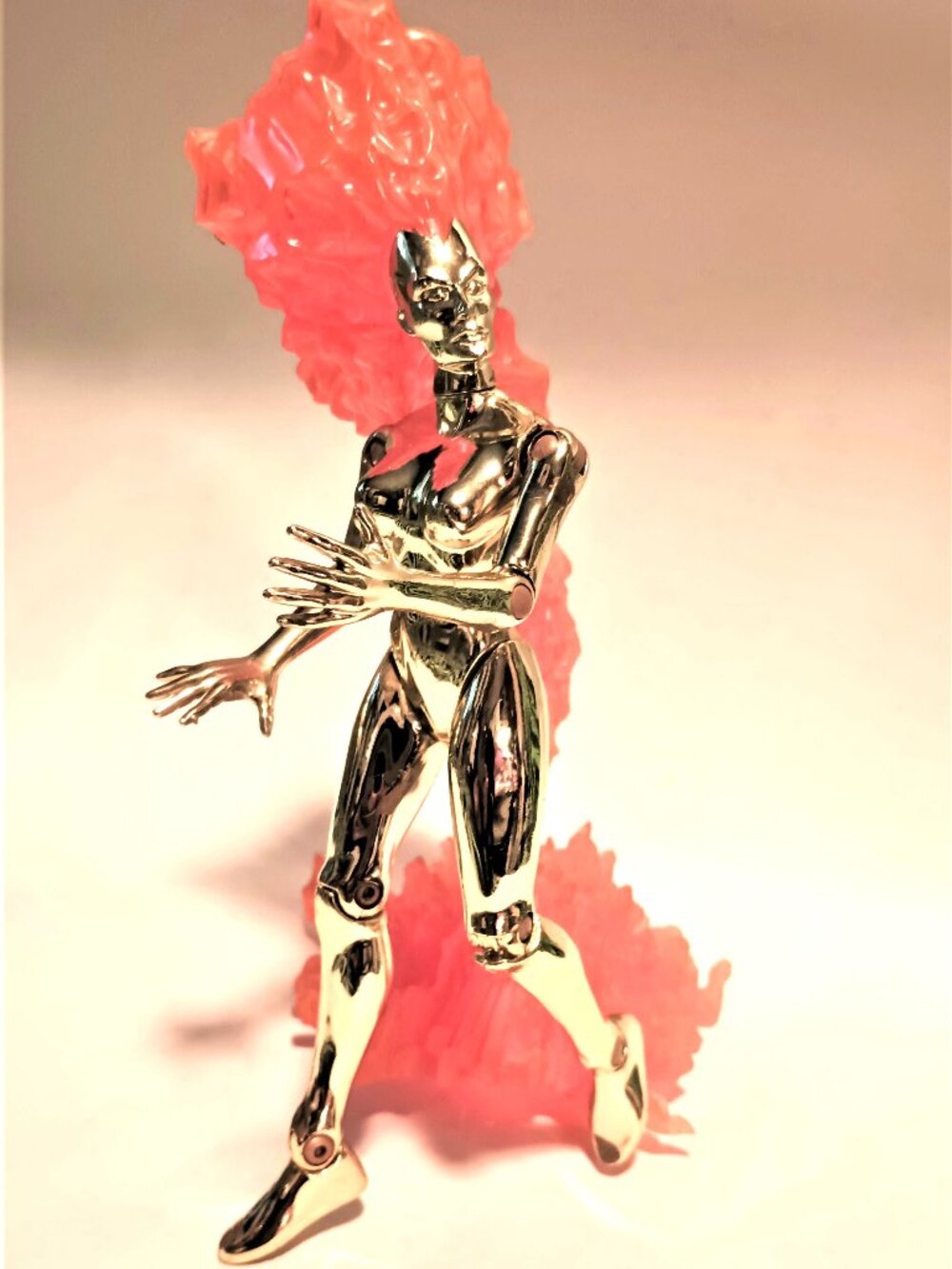 Vintage 1997 Toy Biz Marvel Silver Surfer "Nova" action figure 8.5"